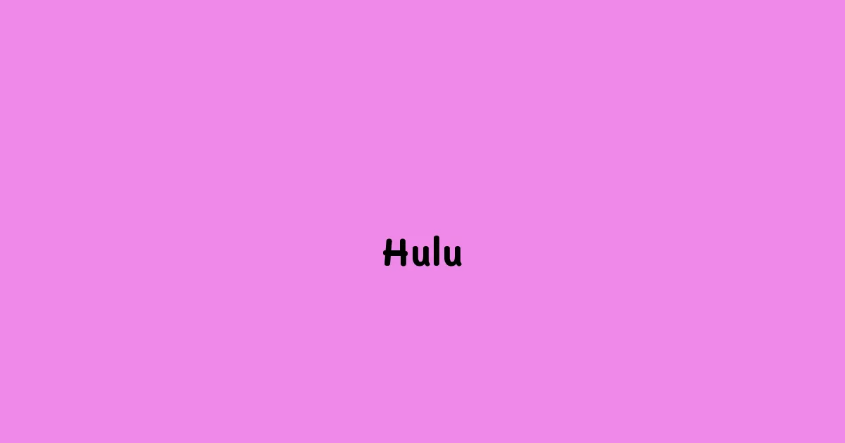 Hulu