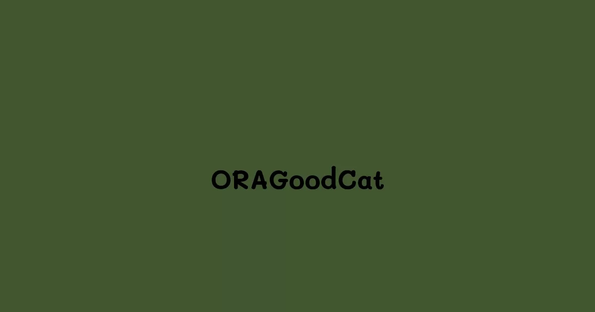 ORAGoodCat